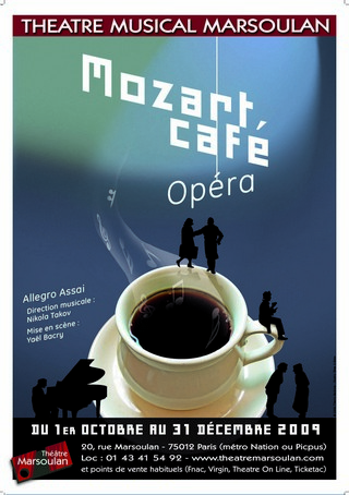 Affiche Mozart Café